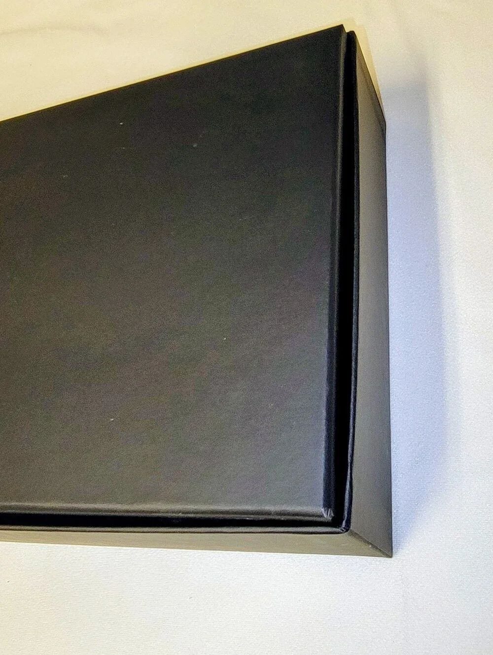 Empty Chanel Black Matte Box